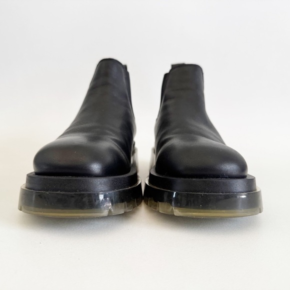 Copenhagen Studios Vitello Chelsea Boot Black Leather Clear Lug Minimalist US 9 - Picture 6 of 11